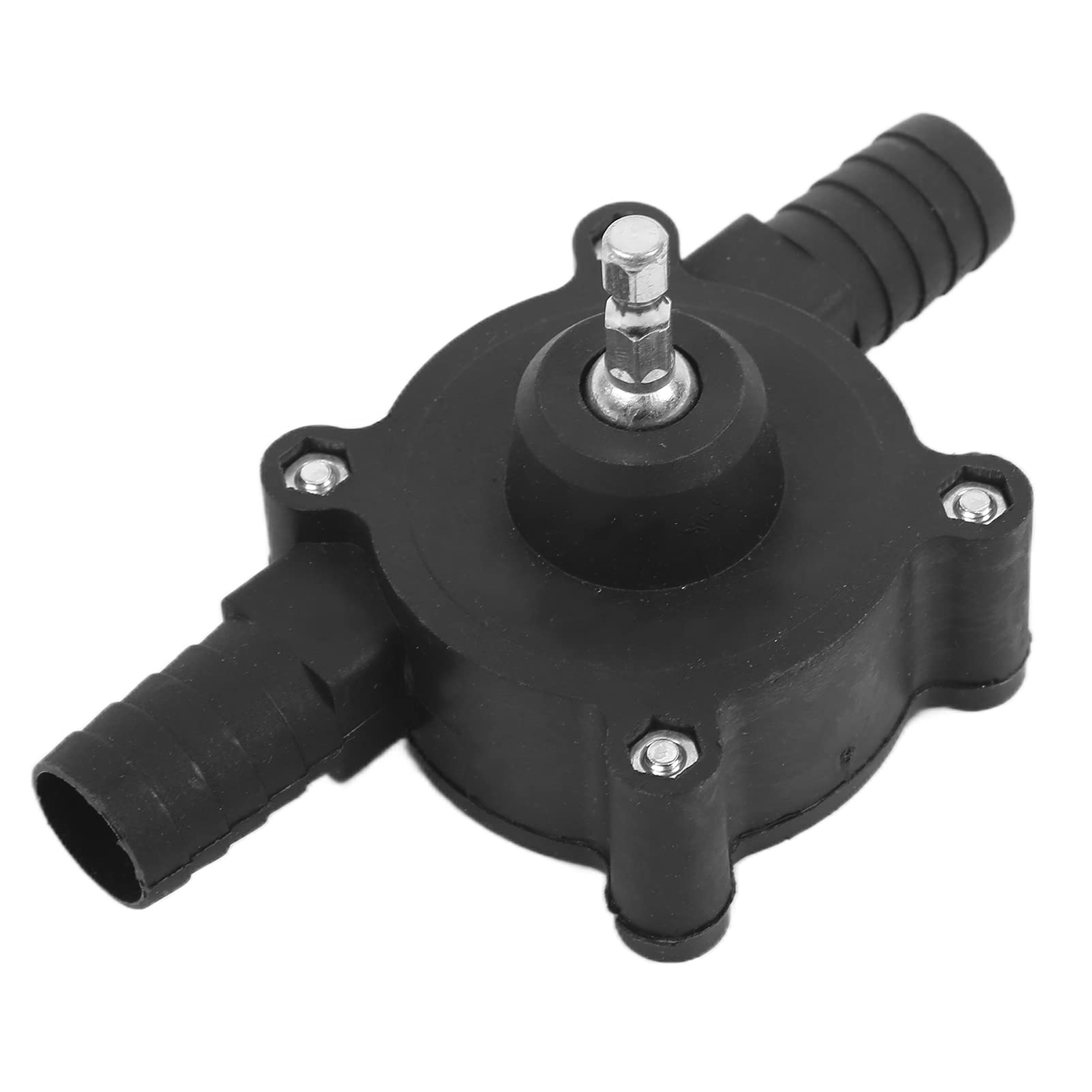**Ymiko Mini Electric Drill Pump - DC Self-Priming Water Transfer Pump (Black) - Ideal for Aquariums, Gardening & DIY Projects**