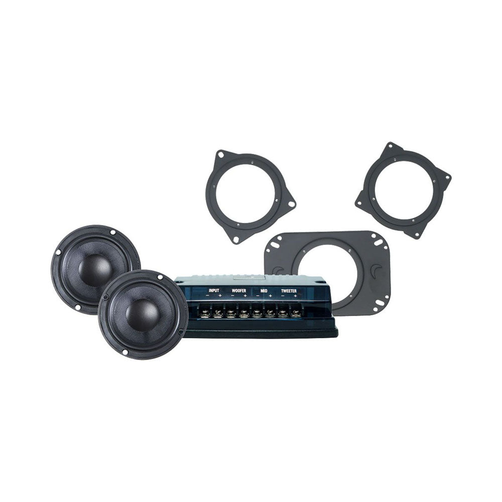 Diamond Audio DESK3 100W Peak (50W RMS) 3.5 Elite Series 3-Way Component Car Speaker System - Refurbished | Premium Sound for Cars, Trucks & SUVs