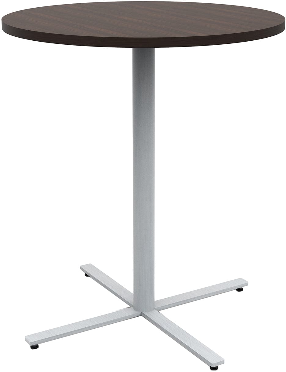 Safco JURNI 36-Inch Round Bistro Table with Durable Top - Perfect for Cafes, Restaurants, and Outdoor Dining [JN36RDNXBA42]
