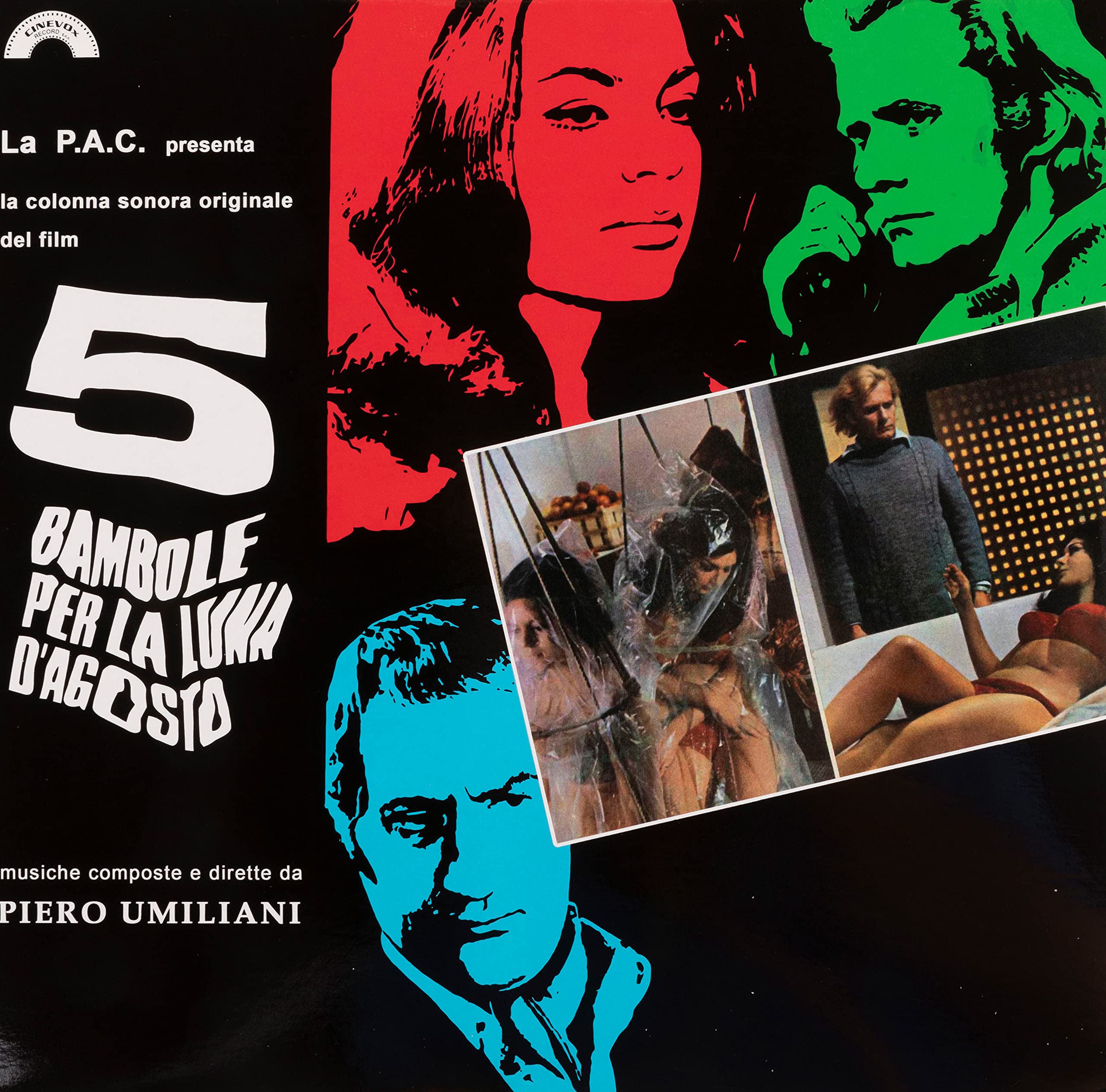 5 Bambole Per La Luna D'Agosto (Five Dolls for an August Moon) Original Motion Picture Soundtrack - Vintage Italian Horror Film Score by Ennio Morricone - Perfect for Movie Collectors & 70s Giallo Fans