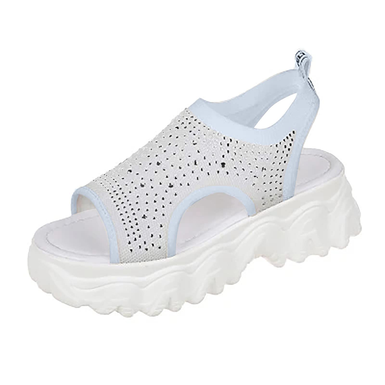 AYASO Women's Slip On Mule Slippers - Breathable Transparent Summer Slides with Lightweight Comfort for Indoor/Outdoor Wear - Perfect for Home, Beach, and Poolside Relaxation