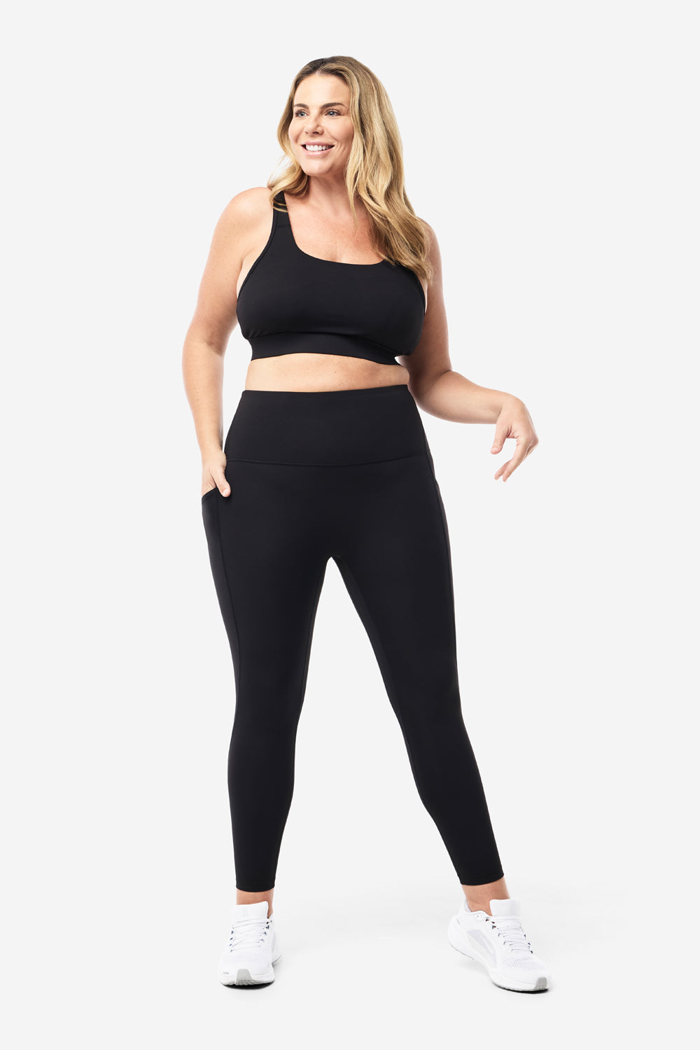 Adjustable Sports Bra for Women - High Impact Support, Breathable & Comfortable - Perfect for Running, Yoga & Gym Workouts - Black