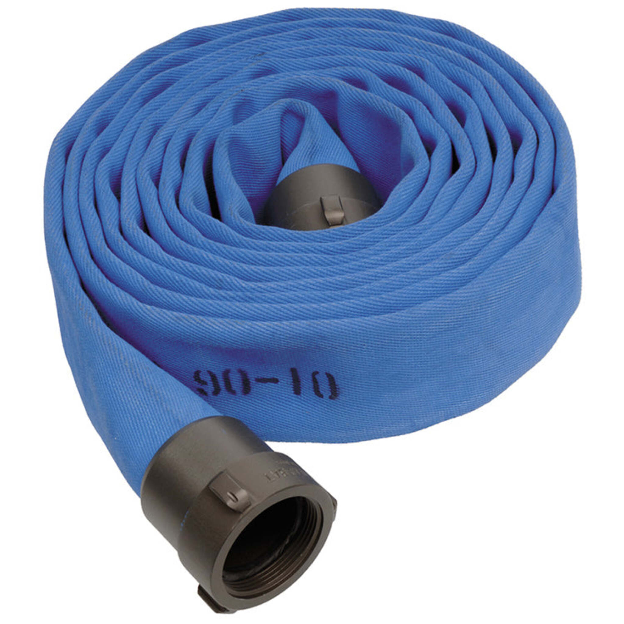 2-1/2 Inch Double Jacket Potable Water Hose Assemblies with Fire Hydrant Threaded Fittings - UL Listed, NFPA Compliant, MIL-H-24606B, 300 PSI, Heavy Duty for Firefighting, Industrial & Emergency Water Supply