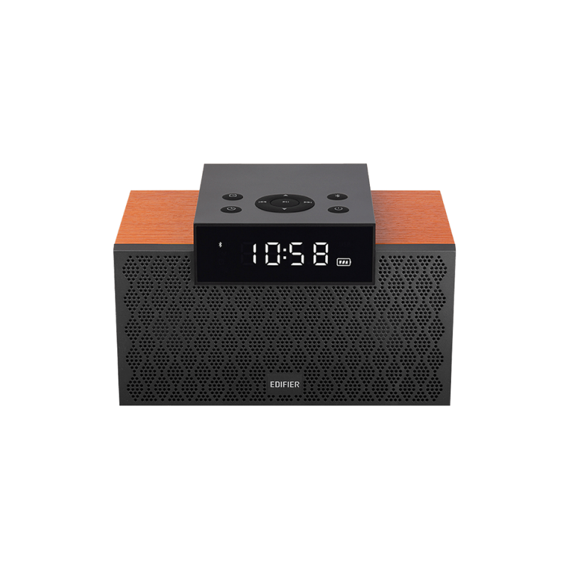 Edifier M260 Brown - Wireless Bluetooth Speaker with Multi-Function, Portable Speaker for Home, Office, Outdoor, Travel & Party Use