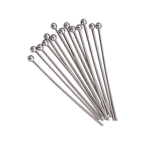 Ball Pin - 30mm - 500 Pcs - Silver
