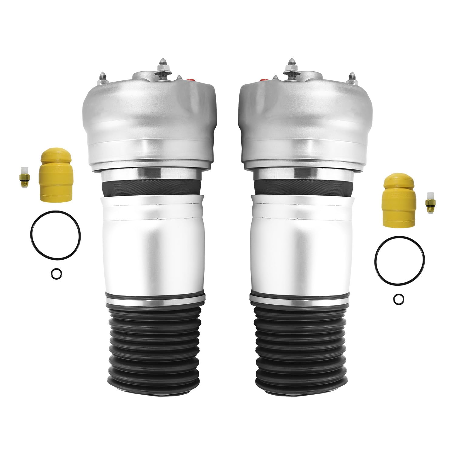 SUNCORE Front Pair Air Ride Suspension Air Springs with PASM Replacement for 2010-2013 Porsche Panamera - Perfect for Smooth Rides & Performance Driving