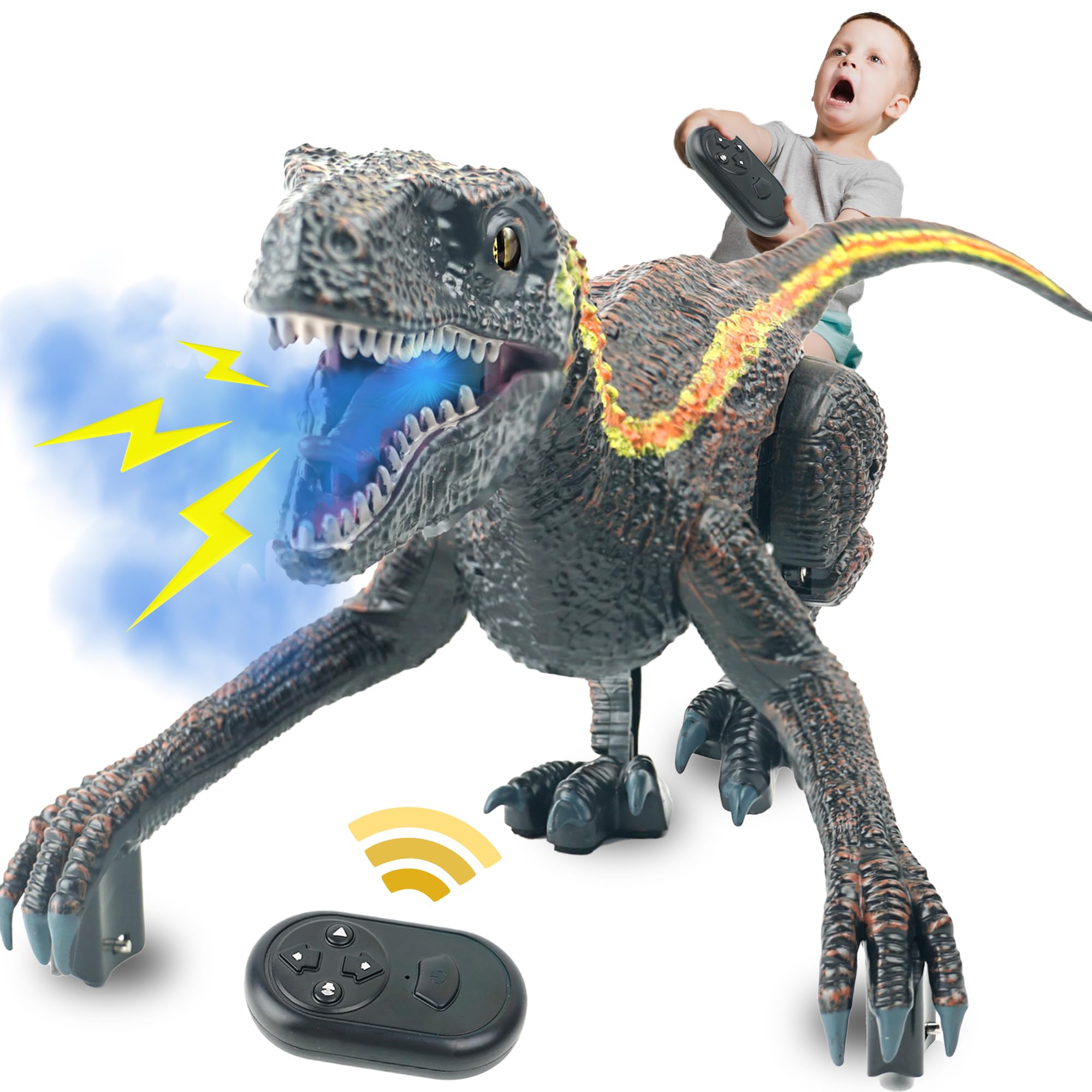 Remote Control Dinosaur Toy for Kids - 13
