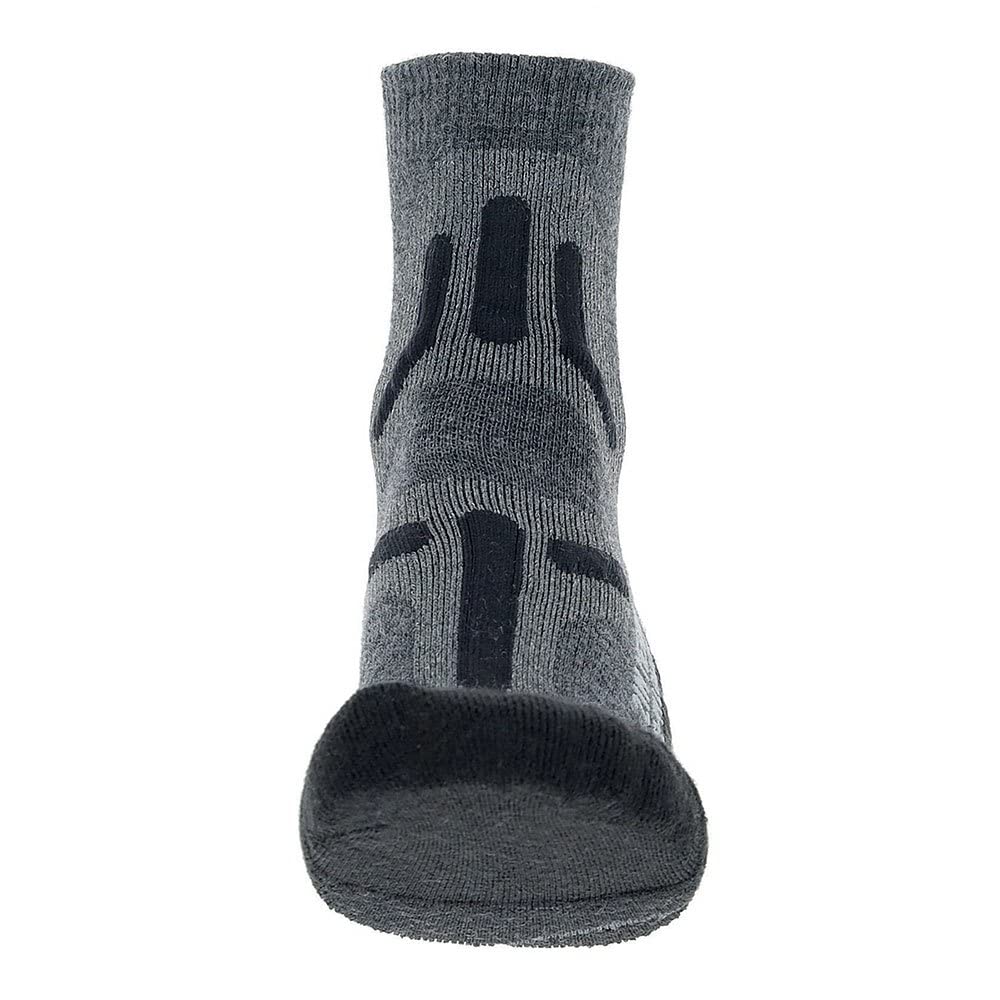 UYN Men's Trekking 2in Merino Low Cut Socks - Breathable Hiking Socks for Outdoor Adventures & Mountain Climbing