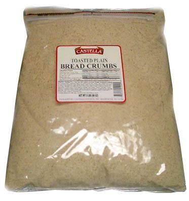 Premium Plain Toasted Bread Crumbs - 5 lb (80oz) Bulk Pack | All-Natural, Gluten-Free Option | Perfect for Breading, Meatloaf & Stuffing Recipes | Restaurant-Quality Kitchen Essential