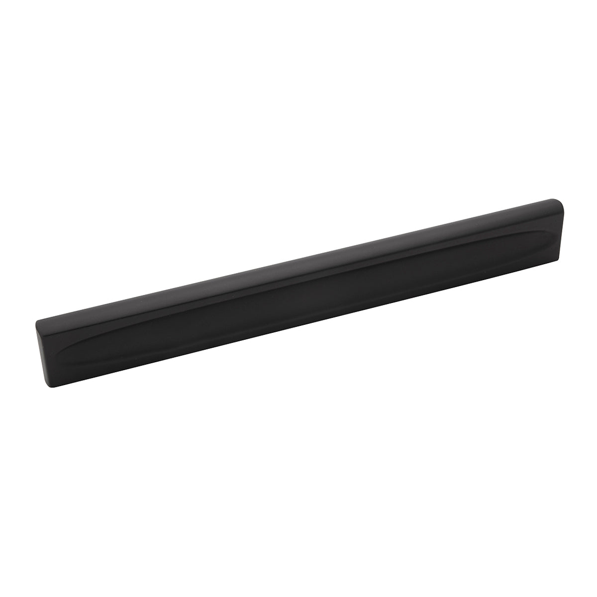 7 9/16 Inch (192mm) Center to Center Matte Black Ingot Pull - Heavy Duty Cabinet Handle for Kitchen, Bathroom & Furniture (Set of 10)