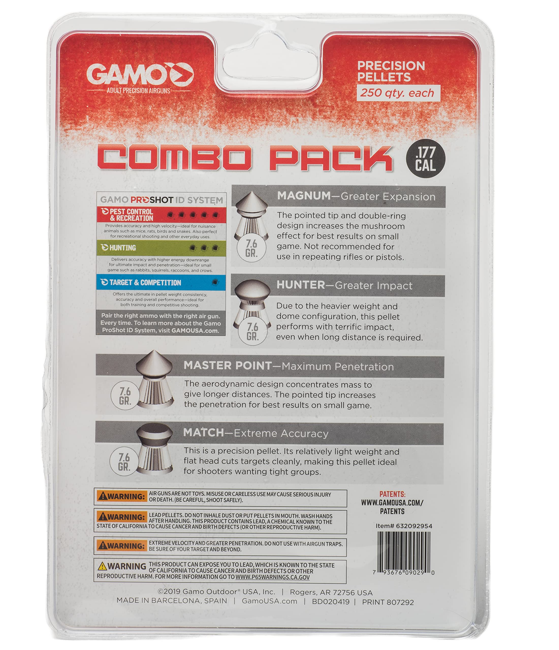 Gamo Swarm Fusion 10X GEN3i .177 Caliber Break Barrel Air Rifle - 10-Shot Pellet Gun with 1,300 FPS Velocity | High Power Air Rifle for Hunting, Target Shooting & Pest Control