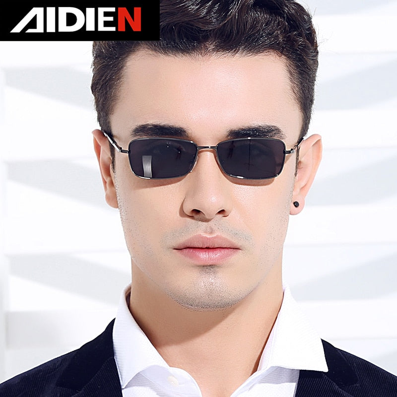 Aidien Unisex Full Rim Alloy Oval Myopic Reading Glasses Sunglasses 9126 - Lightweight Eyewear for Reading & Outdoor Activities | Perfect for Driving, Travel, and Daily Use