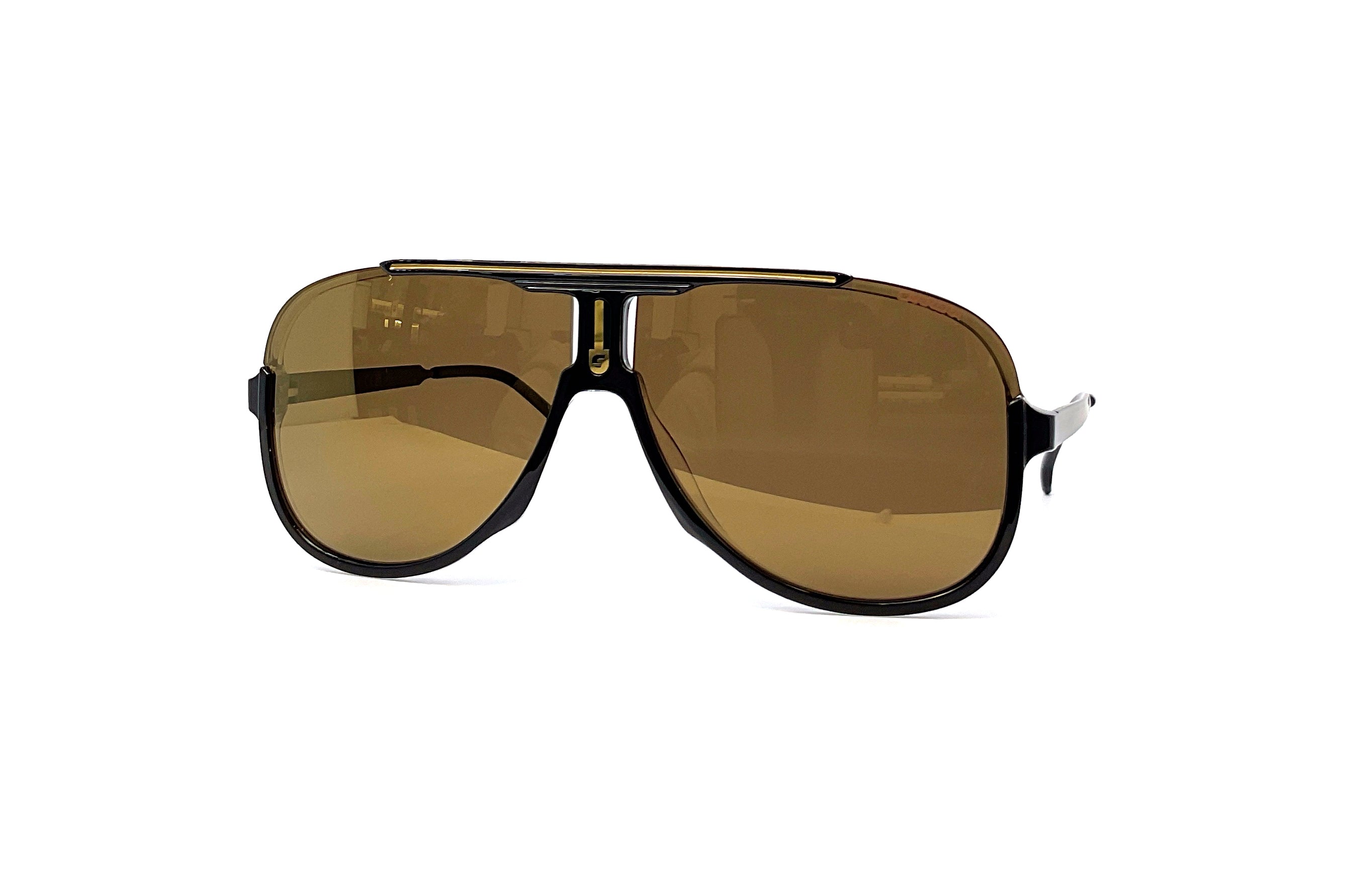 Carrera 1059/S Sunglasses - Black Aviator Style for Men & Women - UV Protection, Polarized Lenses - Perfect for Driving, Outdoor Sports & Fashion