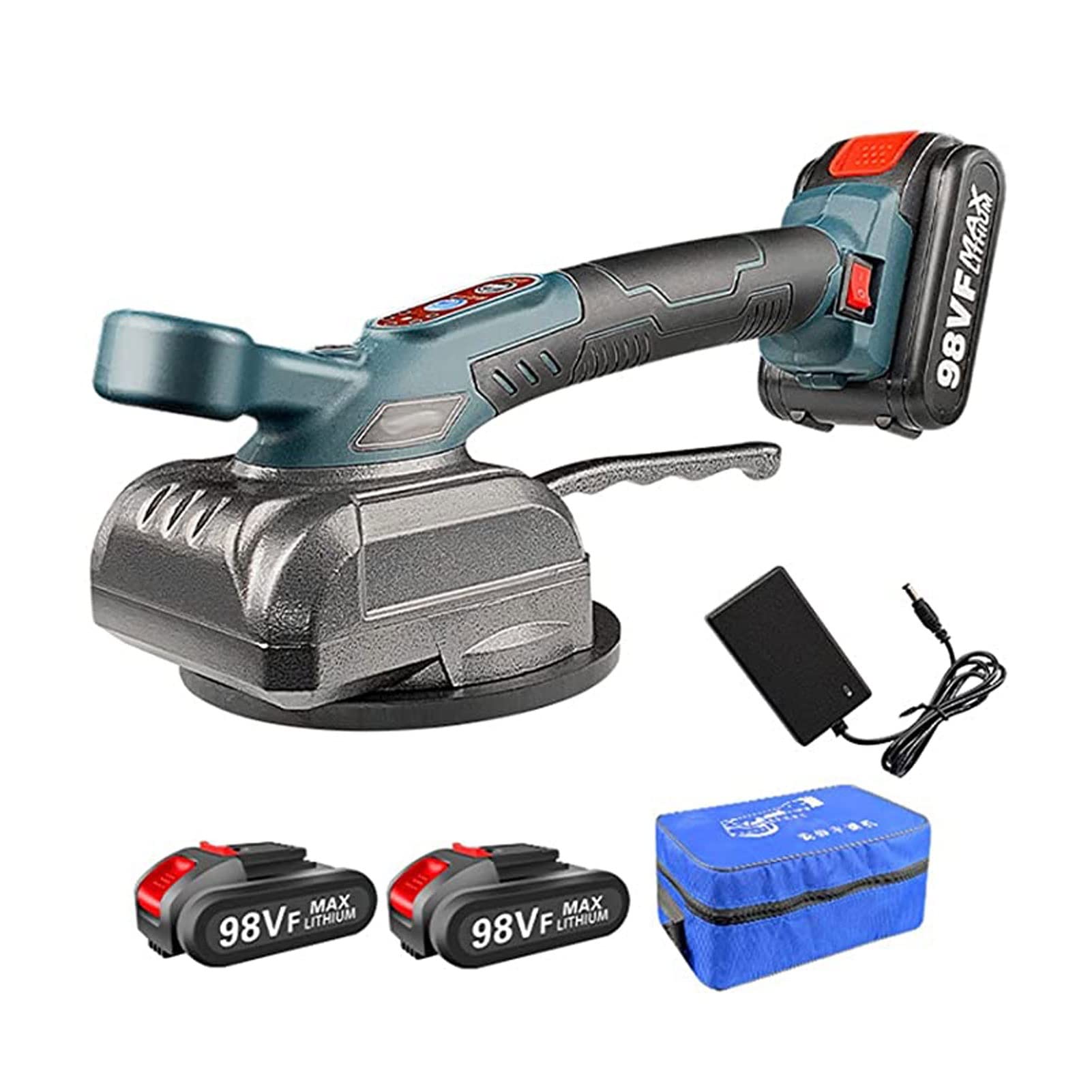 BJH 21V Electric Tile Laying Machine - Wall & Floor Tile Vibrator - Intelligent Tiling Tool for Home Renovation & Construction Projects