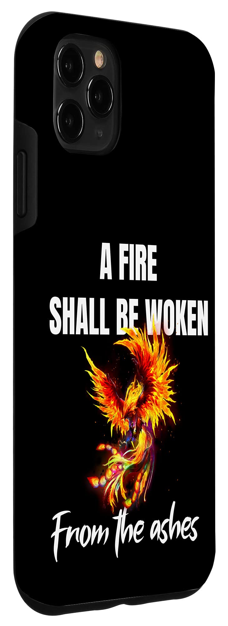 iPhone 11 Pro Max Case with Phoenix Rising Quote - 