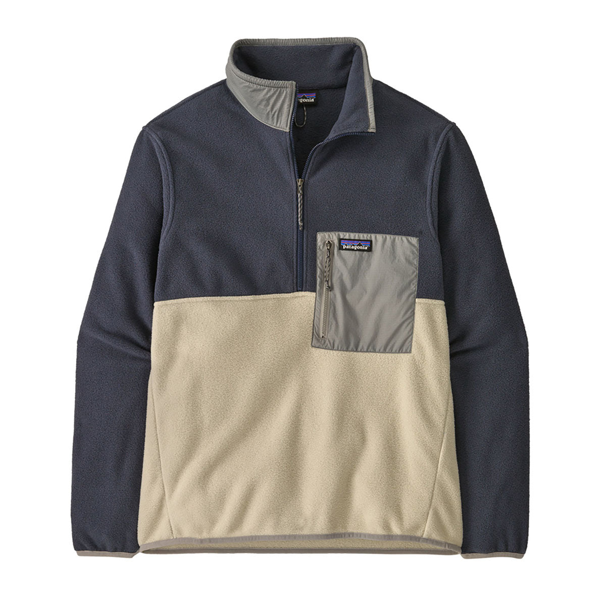 Men's Microdini 1/2 Zip Pullover Fleece Jacket - Lightweight Thermal Quarter Zip Sweatshirt for Hiking, Running & Outdoor Activities
