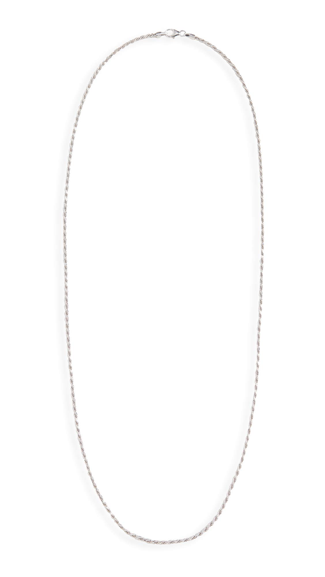 Miansai Men's Rope Chain Necklace - Sterling Silver or Gold Plated Stylish Jewelry for Casual & Formal Wear | Perfect Gift for Him