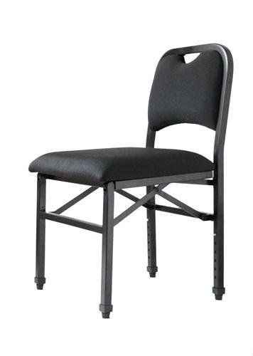 Adjustrite Adjustable Folding Musician's Chair - Tall Height for Comfortable Playing - Perfect for Piano, Guitar, Violin & Orchestra Performances
