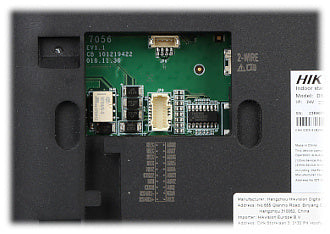 DS KH6320Y WTE2 2-Wire Indoor Post 7-Inch Screen - Perfect for Home Security, Office Monitoring & Smart Display Solutions