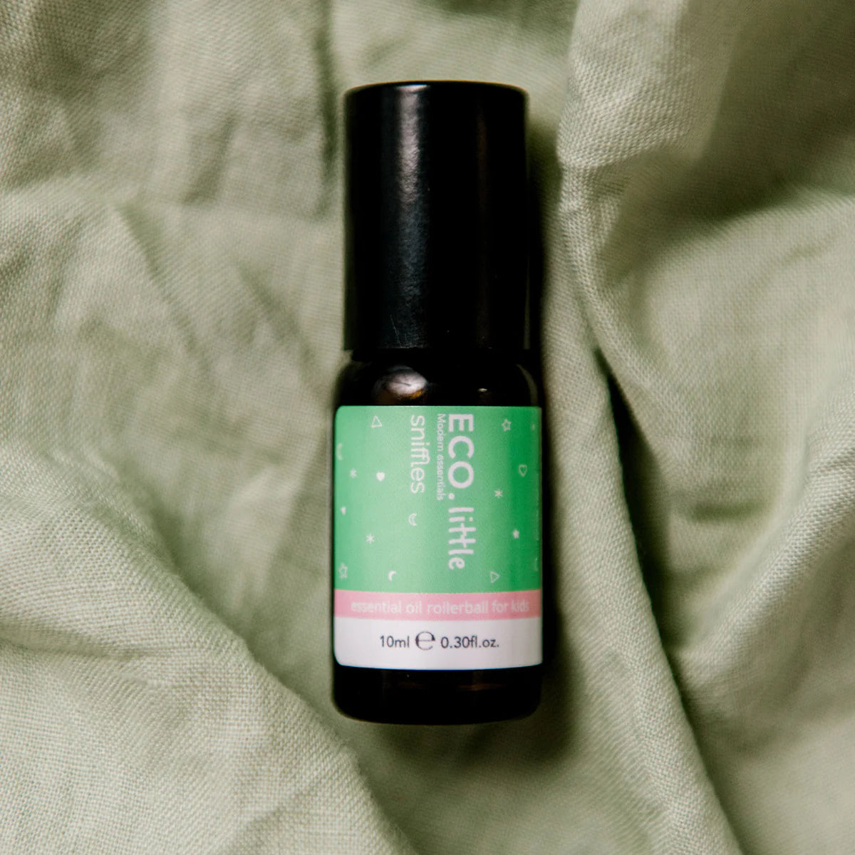 ECO Little Sniffles Essential Oil Blend Rollerball - Natural Relief for Cold & Congestion - Perfect for Travel, Office & Home Use