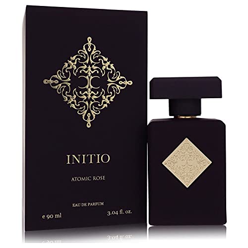 Initio Atomic Rose Unisex Eau de Parfum Spray - 3.04 oz Long-Lasting Fragrance for Men & Women - Luxury Floral Scent for Date Night, Special Occasions & Daily Confidence Boost