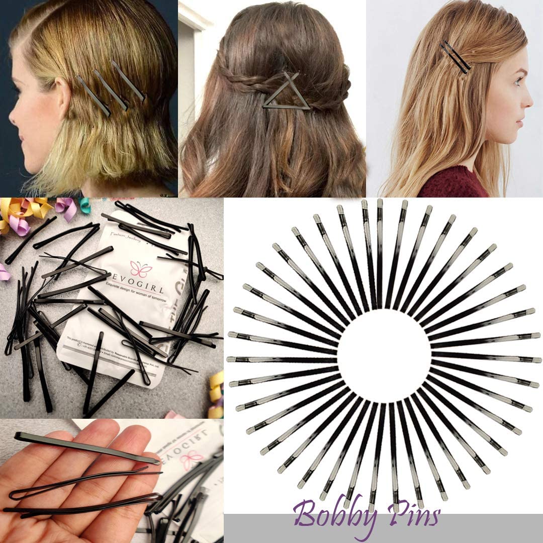 Starlinks® Metal Hair Clips - 36 Pack Bobby Pins for Women & Girls (6.7cm/2.5