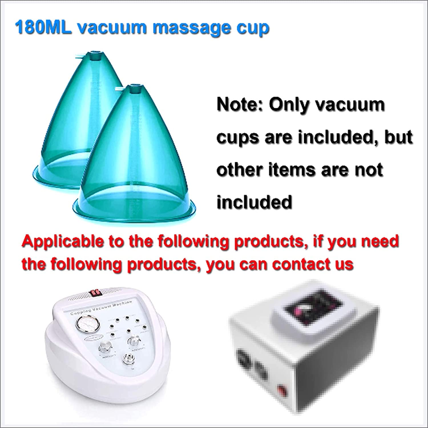 Professional Vacuum Cupping Machine Accessories - Silicone Cupping Therapy Cups for Breast Enhancement & Body Slimming - Home Spa Massage Tools for Relaxation & Pain Relief