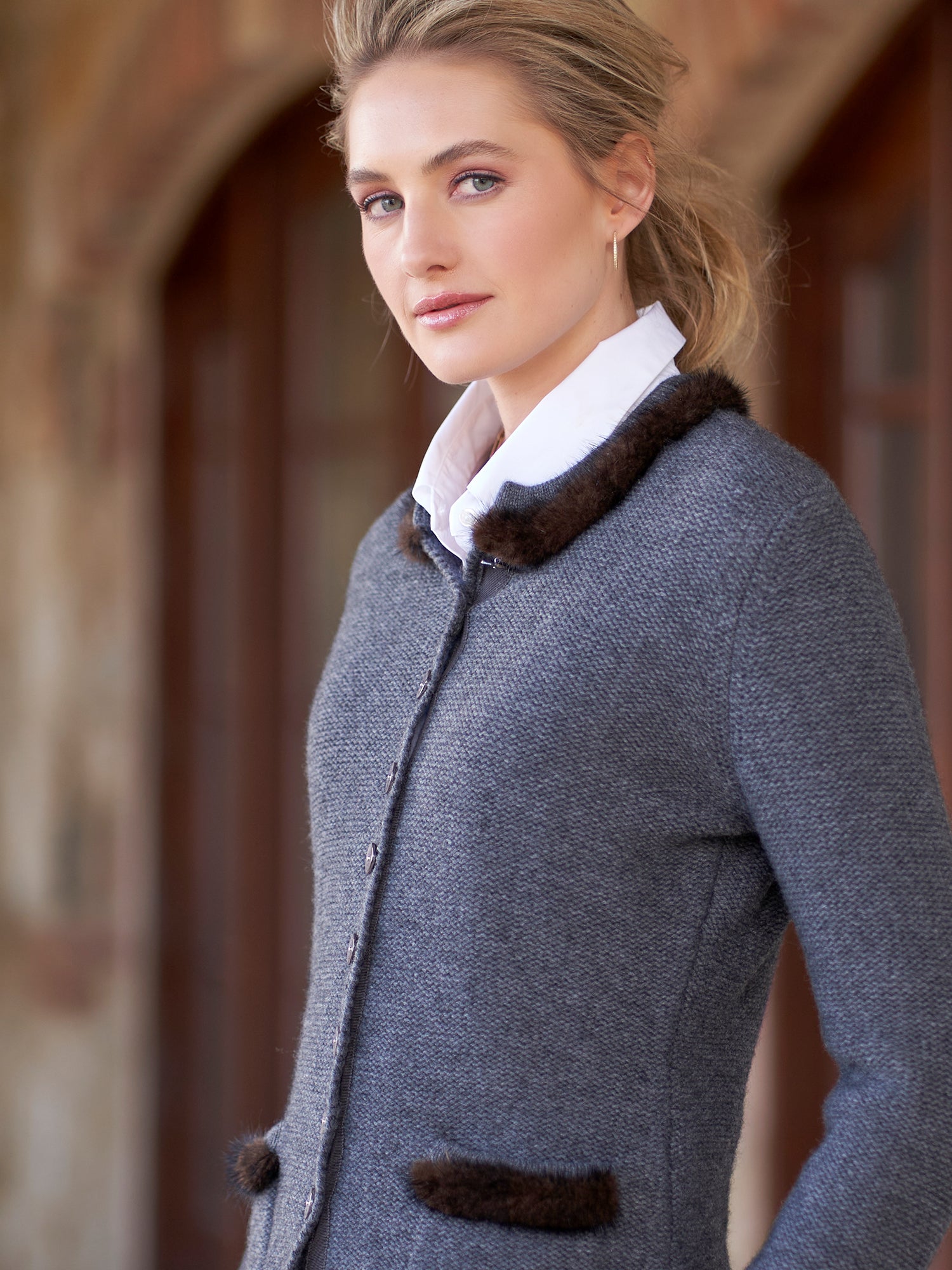 Blythe Wool Cardigan for Women - Soft & Warm Winter Knit Sweater | Cozy Fall & Winter Fashion for Casual Outfits & Office Wear