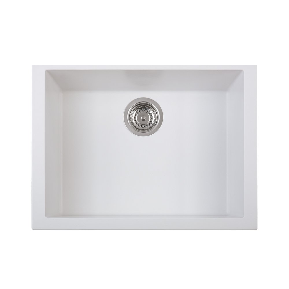 ON6010ST - 58UG One Series Undermount Kitchen Sink in Milk White | Durable Stainless Steel for Modern Home & Restaurant Use