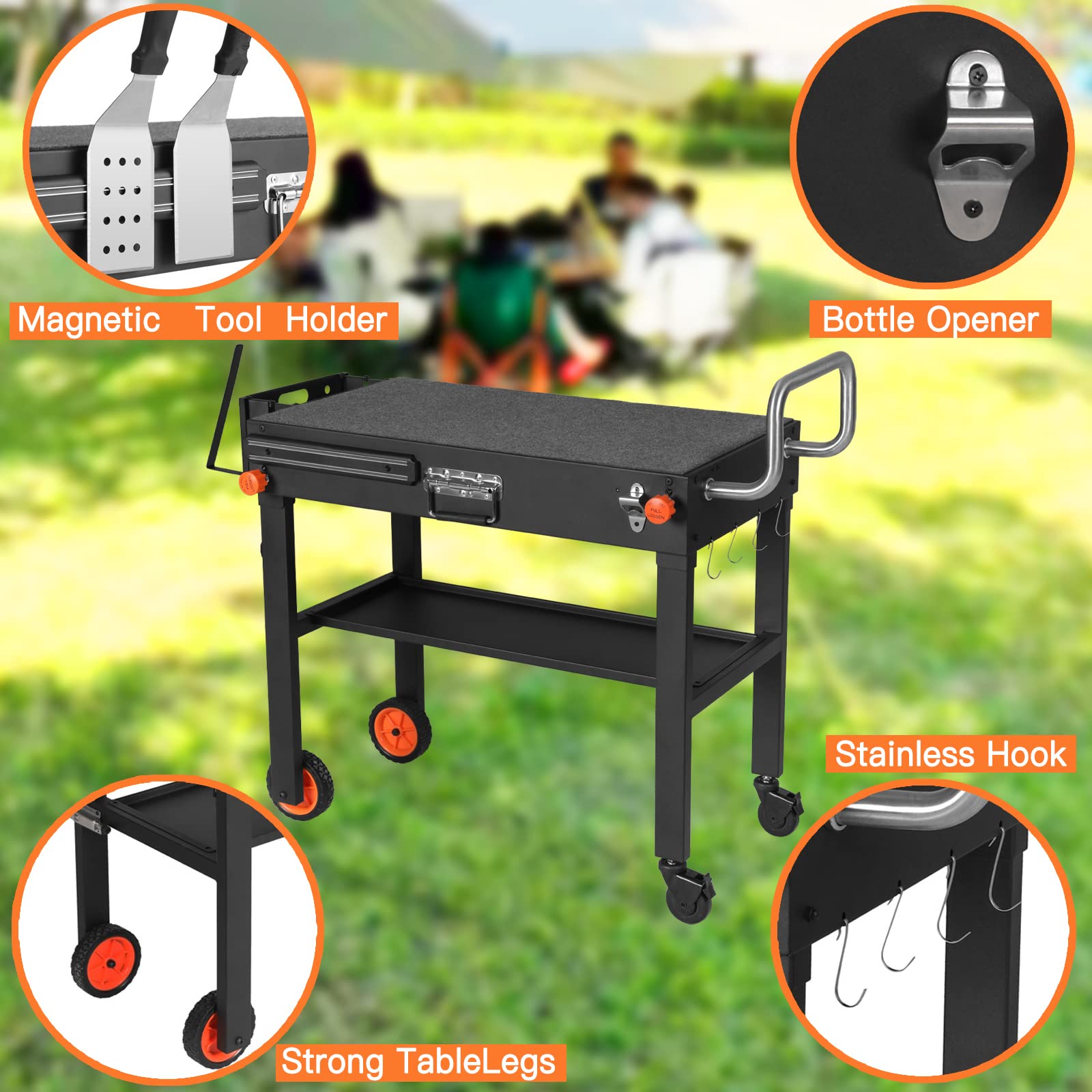 Portable Blackstone Griddle Stand - 17