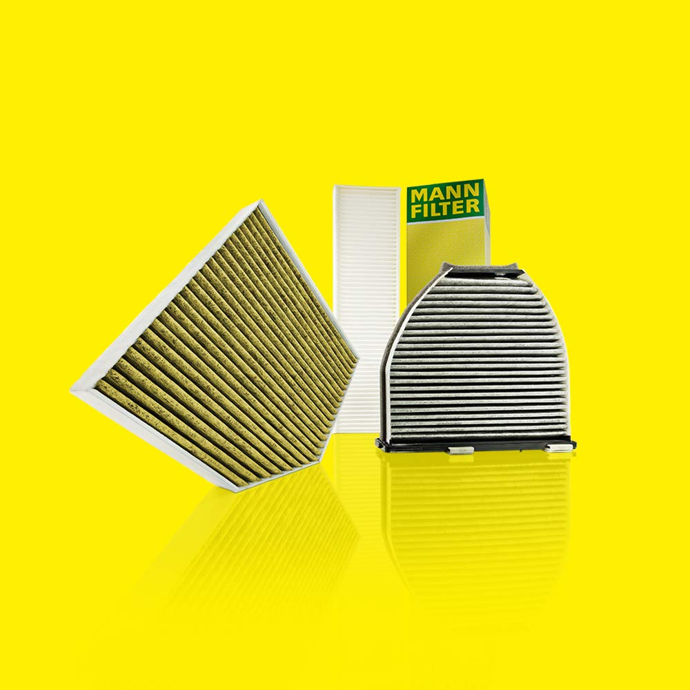 MANN-FILTER CUK 23 019/1 Cabin Air Filter with Activated Charcoal - Compatible with Right-Hand Drive Vehicles | Improves Air Quality & Reduces Allergens for a Healthier Ride