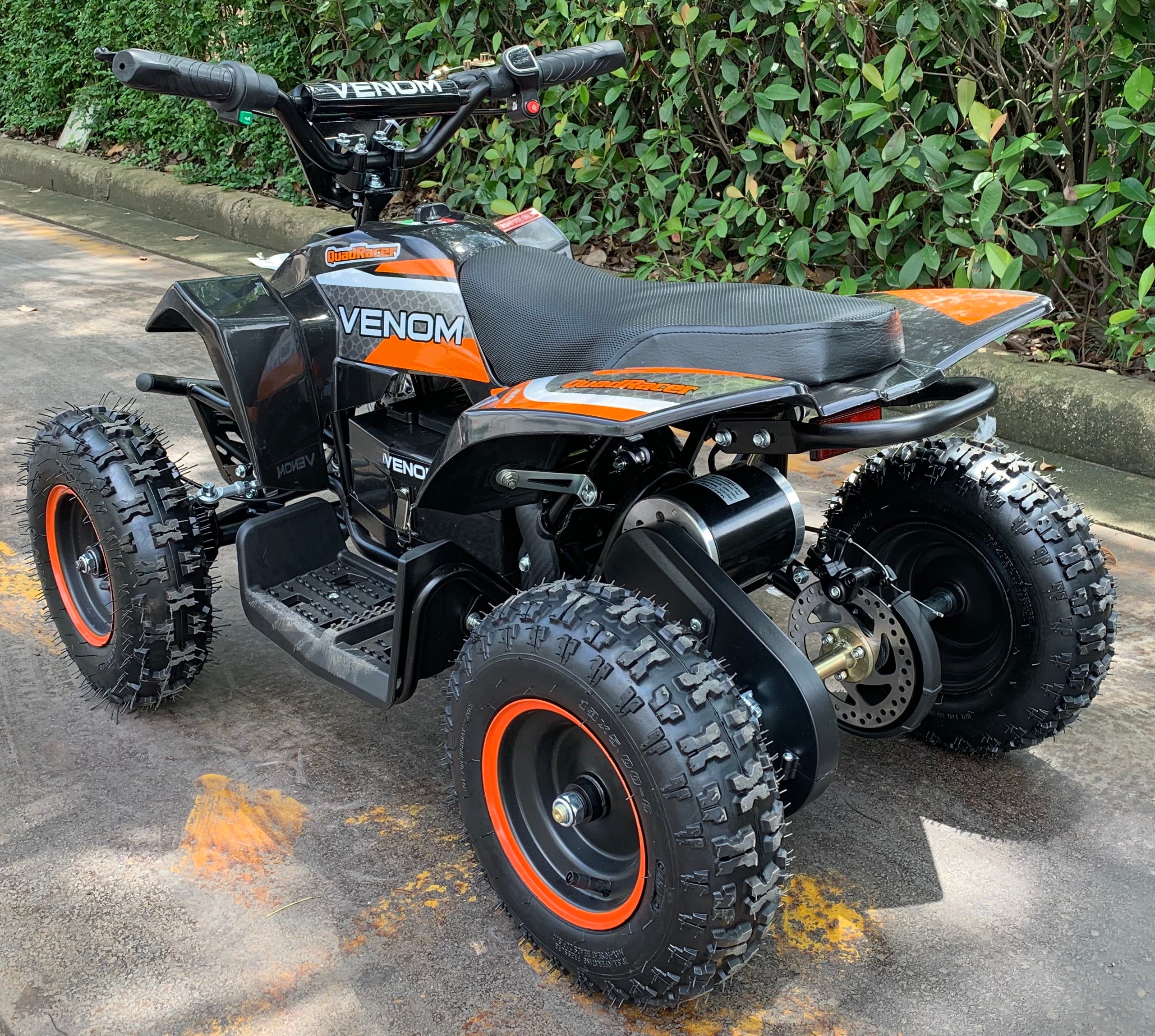 Venom Quad Racer Electric Mini ATV - 1000W 36V Power for Kids & Adults | Off-Road Adventure, Backyard Fun & Trail Riding