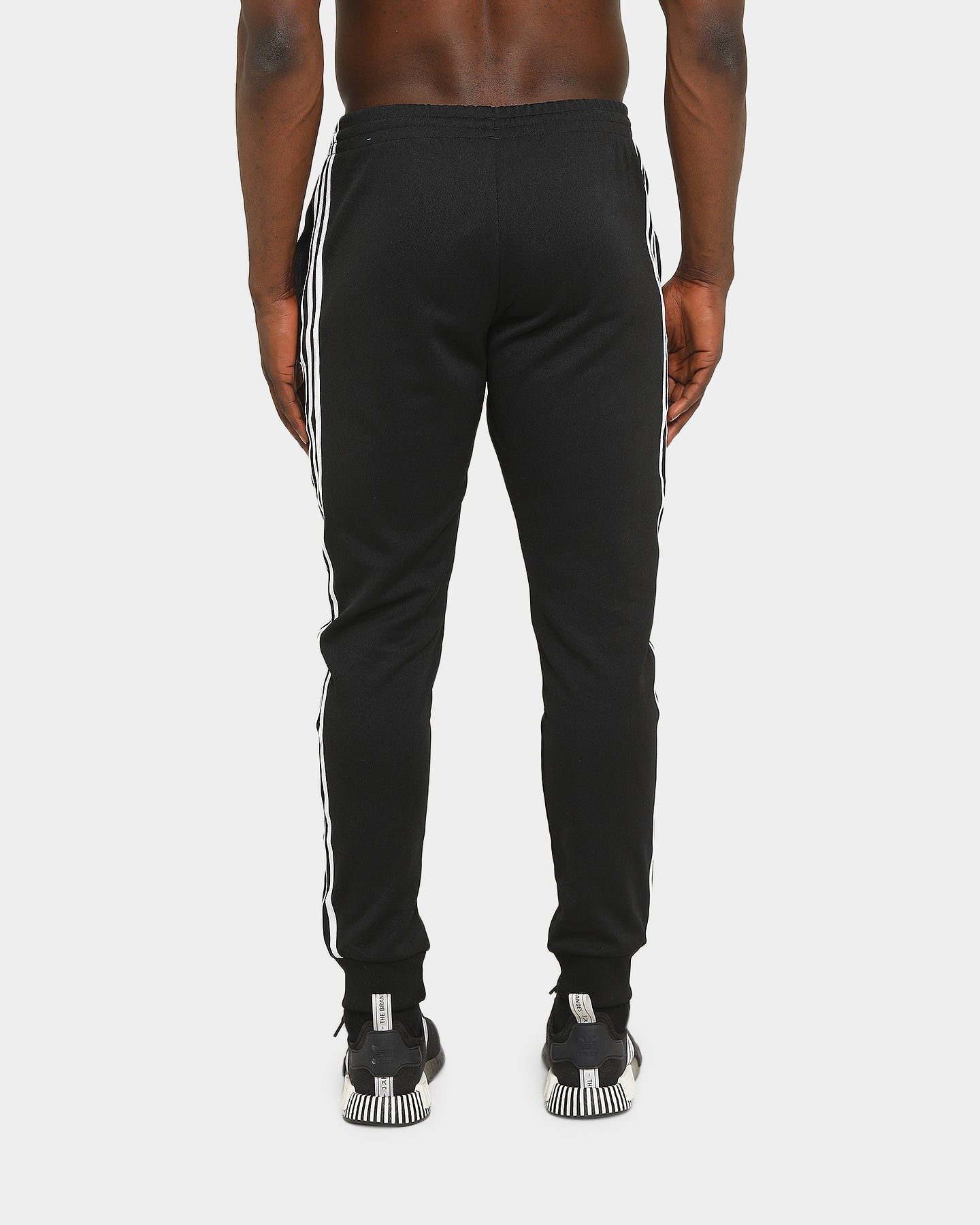 Adidas SST Track Pants for Men - Black & White Athletic Joggers for Running, Gym & Casual Wear