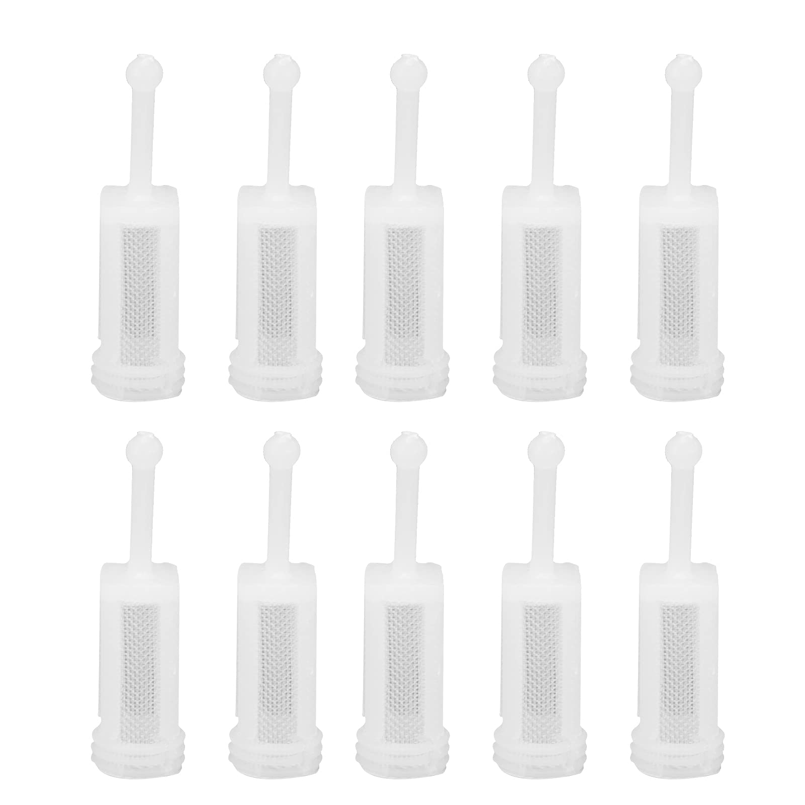 Garosa 10-Pack Universal HVLP Spray Gun Filters - Fine Nylon Mesh Paint Sprayer Filters for Automotive, Furniture & Wall Painting - Perfect for Paint Sprayers, Coating Applications & DIY Home Projects