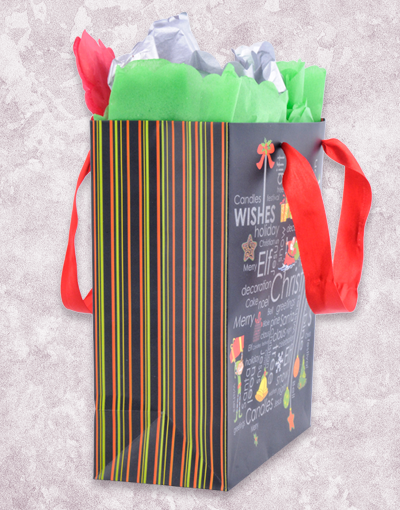 Christmas Gift Bags - Premium Holiday Gift Bags for Wrapping Presents, Party Favors & Stocking Stuffers - Perfect for Christmas Party Decorations, Secret Santa Gifts & Holiday Celebrations