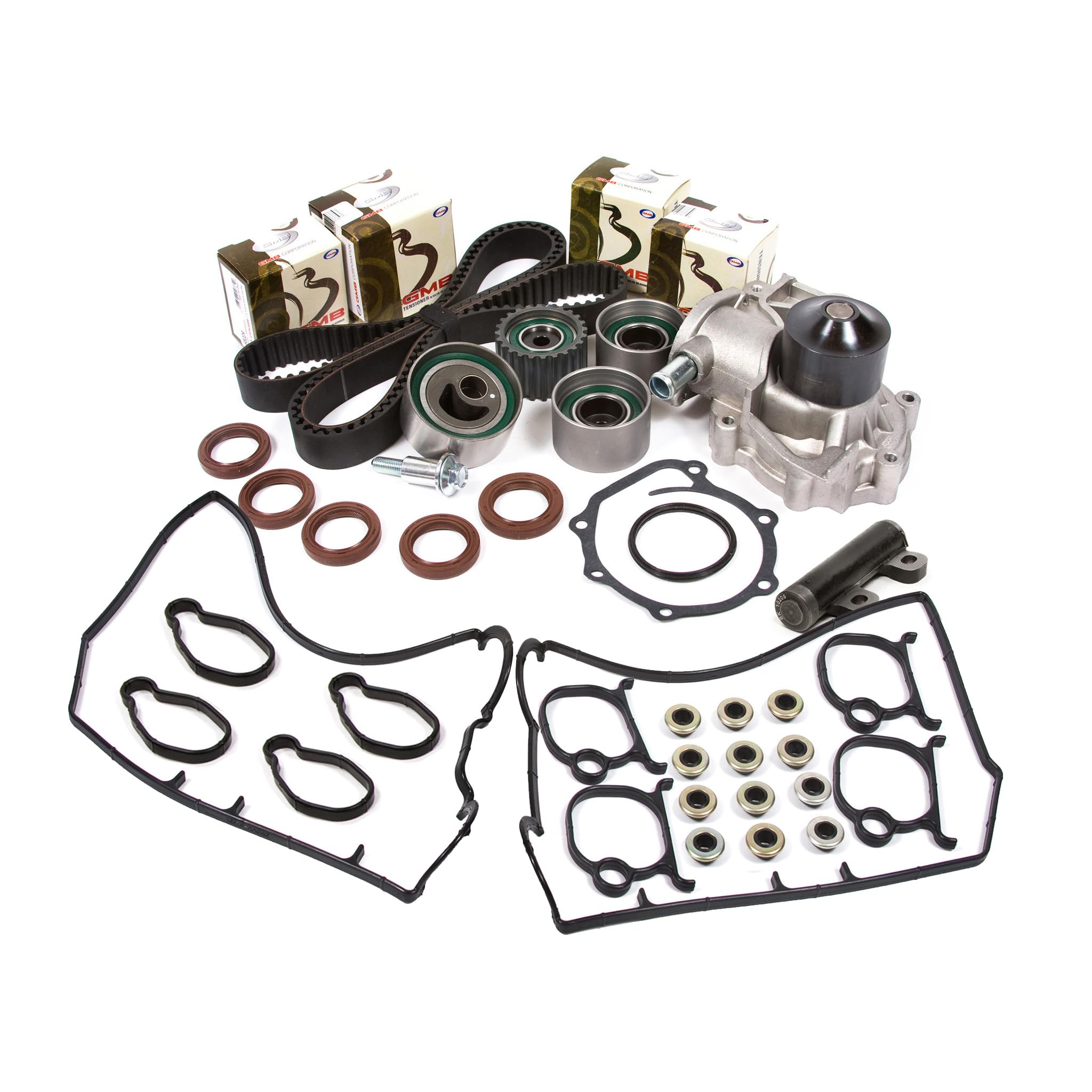 Subaru Legacy EJ25 DOHC Timing Belt Kit with Tensioner & Water Pump - Compatible with 1996-1997 Models | Perfect for Engine Maintenance & Performance Upgrades