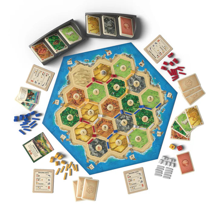 Catan The Board Game (6th Edition) - Strategy Game for Family Game Nights & Friends Gatherings
