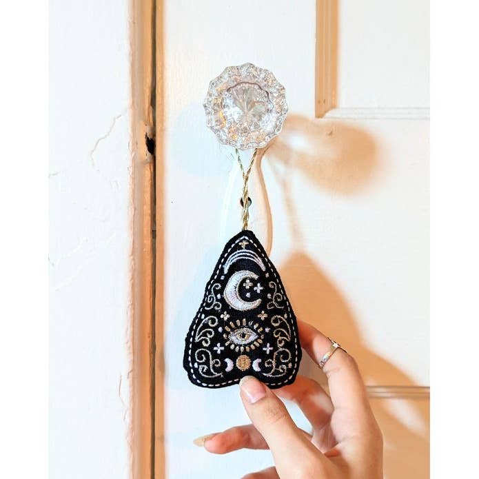 Authentic Wooden Planchette Ouija Board for Spirit Communication - Perfect for Halloween Decor, Séances & Paranormal Investigations