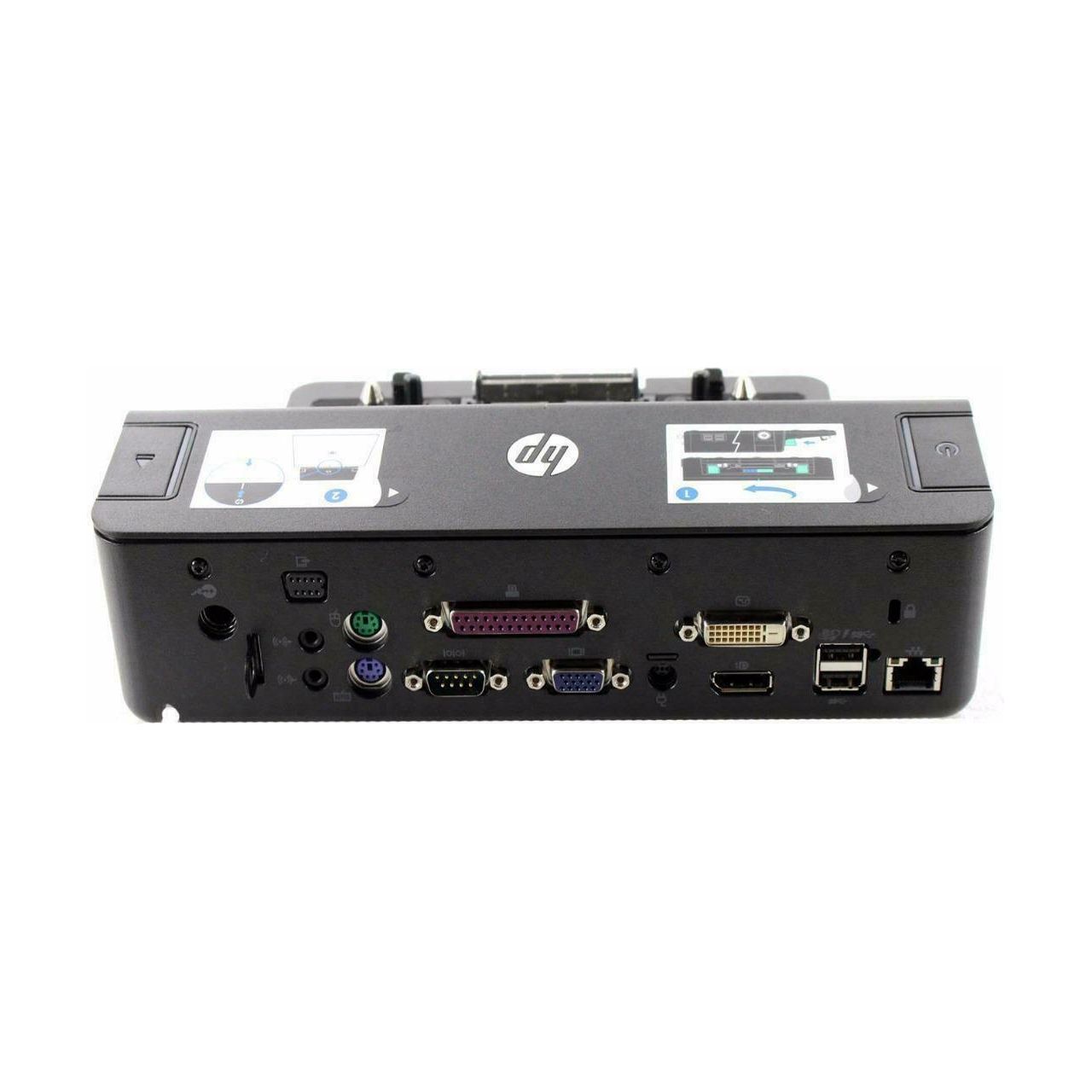 HP HSTNN-I11X A7E32UT#ABA Docking Station for ProBook & EliteBook Laptops - USB-C Hub with 4K HDMI, Ethernet, USB Ports - Perfect for Home Office & Business Workspaces