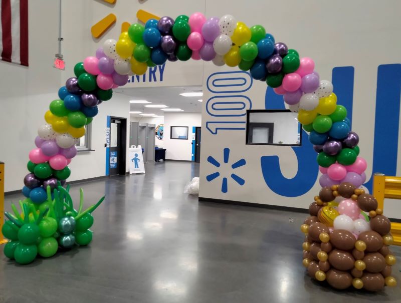 Easter Basket Balloon Arch Kit - Colorful Party Decorations for Easter Celebrations, Baby Showers & Spring Parties