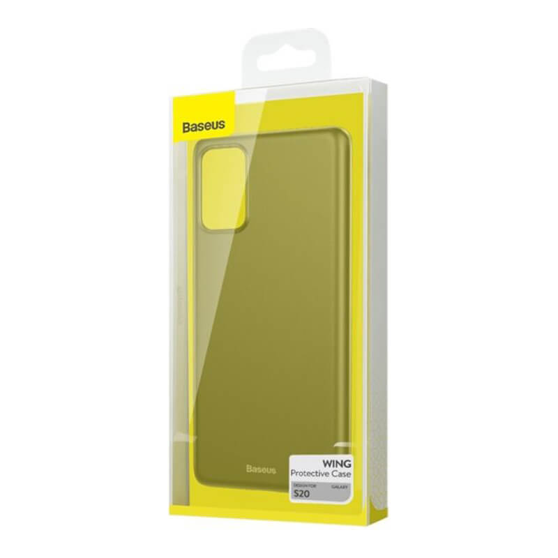 Baseus Slim Protective Case for Samsung Galaxy S20 Plus - Shockproof & Scratch-Resistant Cover with Precise Cutouts | Perfect for Daily Use, Travel & Outdoor Activities