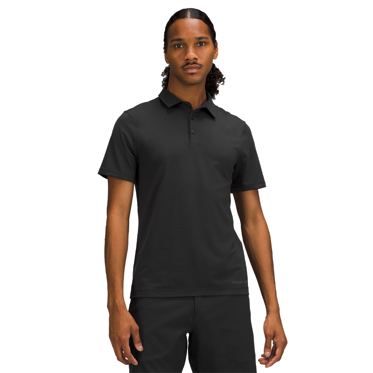 Bauer S23 Men's Performance Polo Shirt - Moisture Wicking & Breathable Golf & Tennis Shirt - Inspired by lululemon Evolution Polo - Perfect for Workouts, Golf & Casual Wear