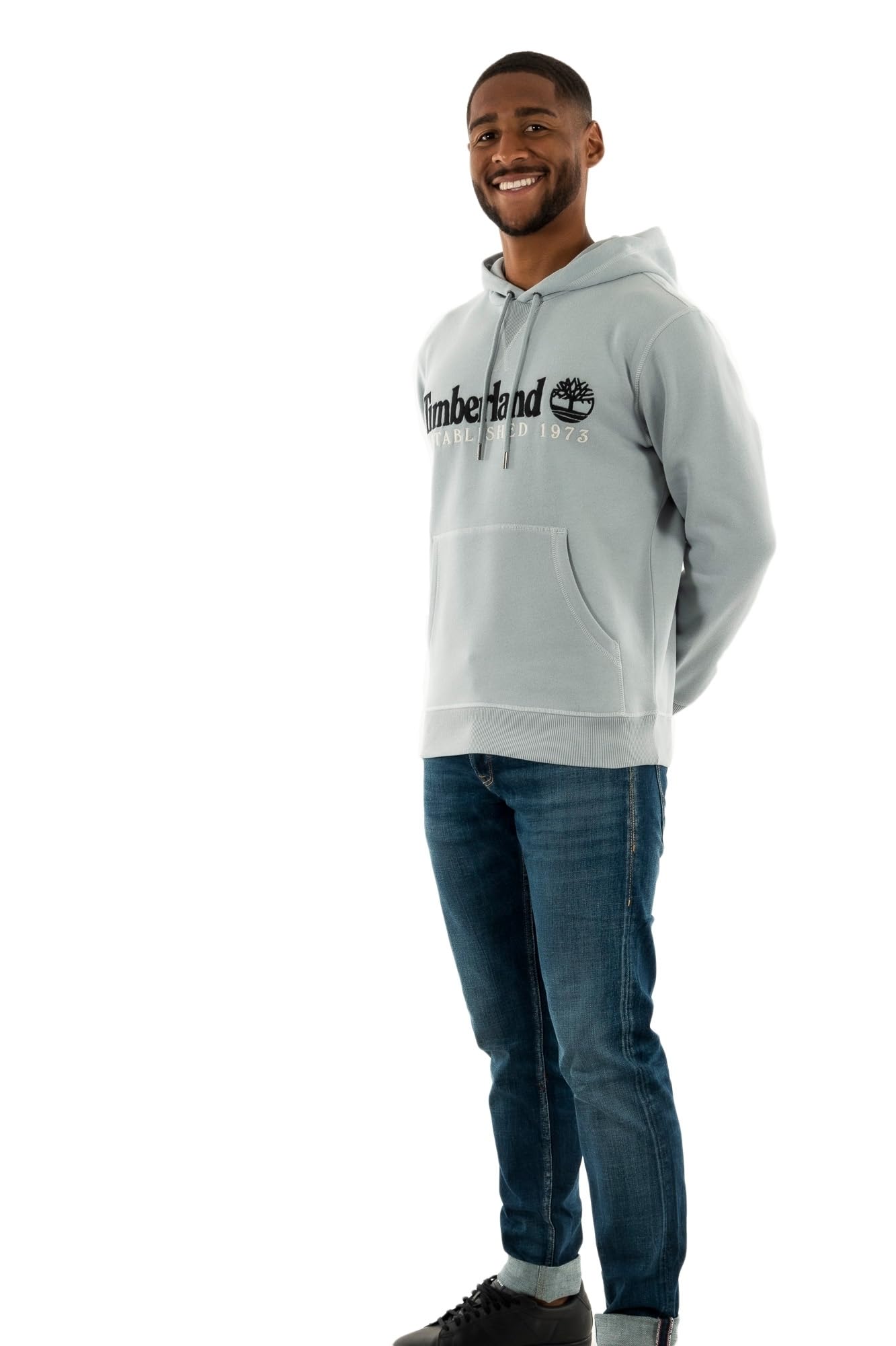 Timberland Men's Quarry Sport Hoodie - Lightweight Fleece Pullover with Hood for Outdoor Activities | XL Size for Comfortable Fit | Perfect for Hiking, Camping & Casual Wear