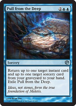 Magic The Gathering - Pull from The Deep (47/165) - Journey into Nyx | MTG Booster Pack | Collectible Trading Card Game for Deck Building & Strategy Play