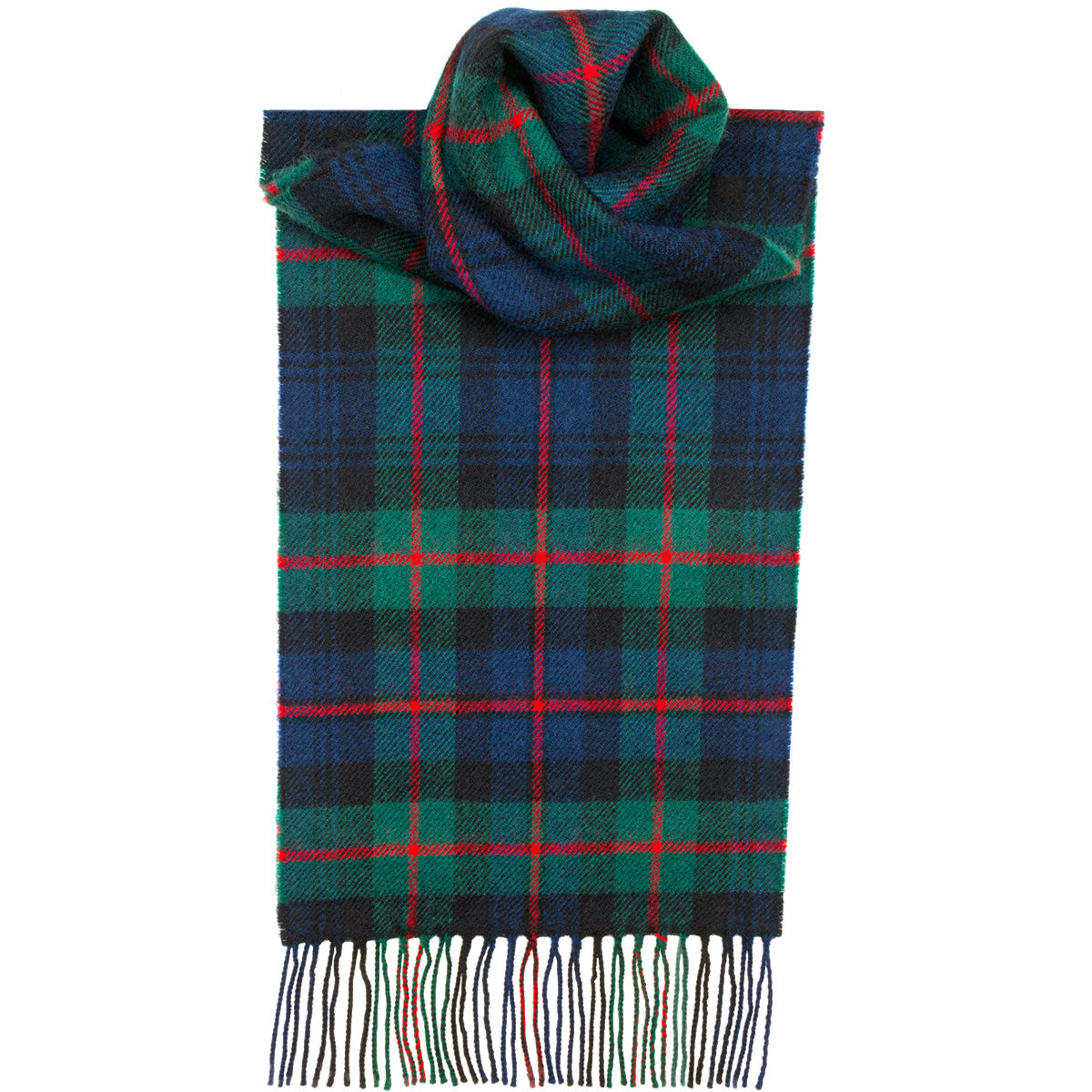 Murray of Atholl Modern Tartan Scarf - Premium Wool Plaid Wrap for Men & Women - Perfect for Winter Fashion, Scottish Heritage Events & Outdoor Activities