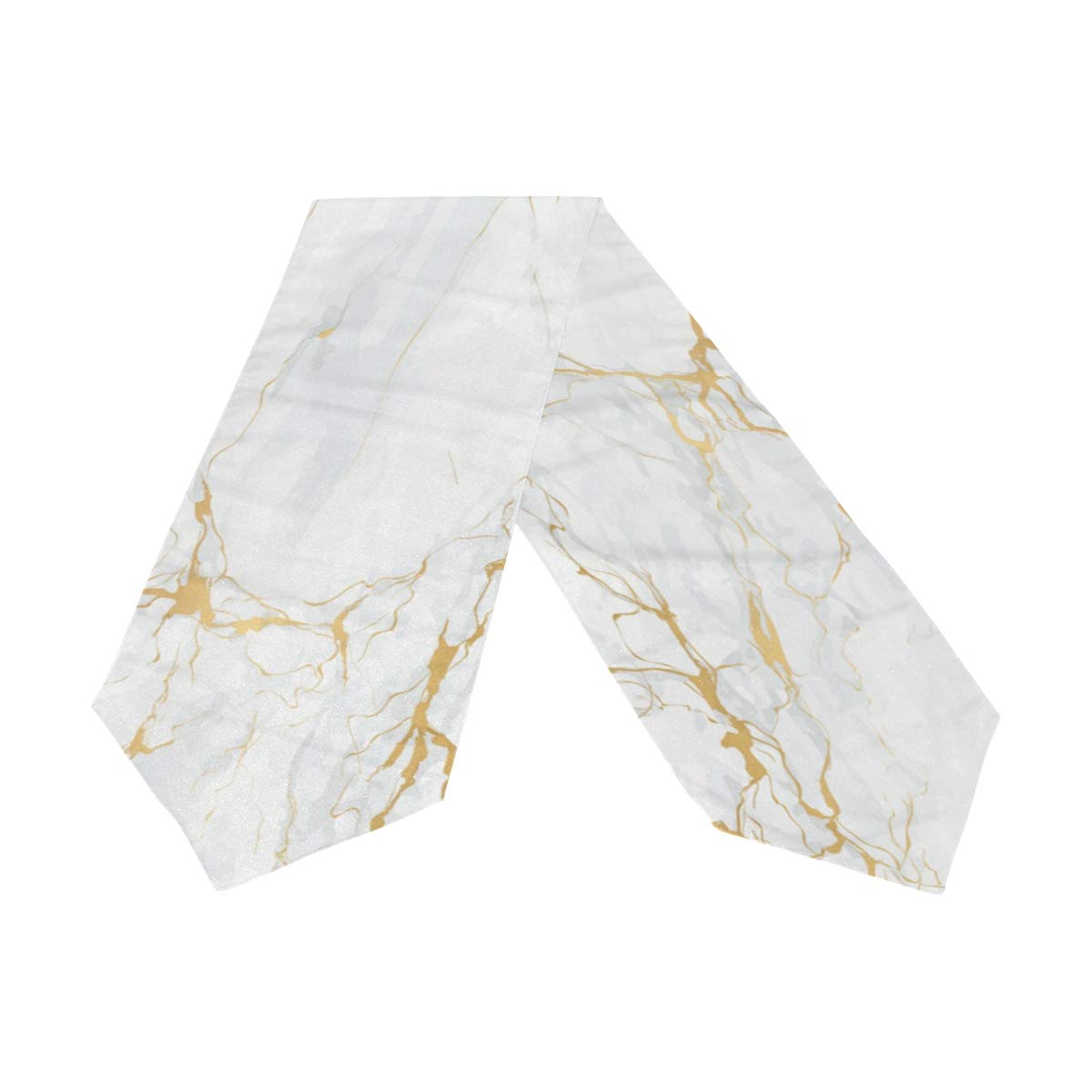 Luxury Marble Gold Table Runner 13x70 Inch - Elegant Polyester Tablecloth for Wedding, Birthday, Engagement Party & Home Decor - Perfect for Dining Tables, Coffee Tables & Banquet Decorations