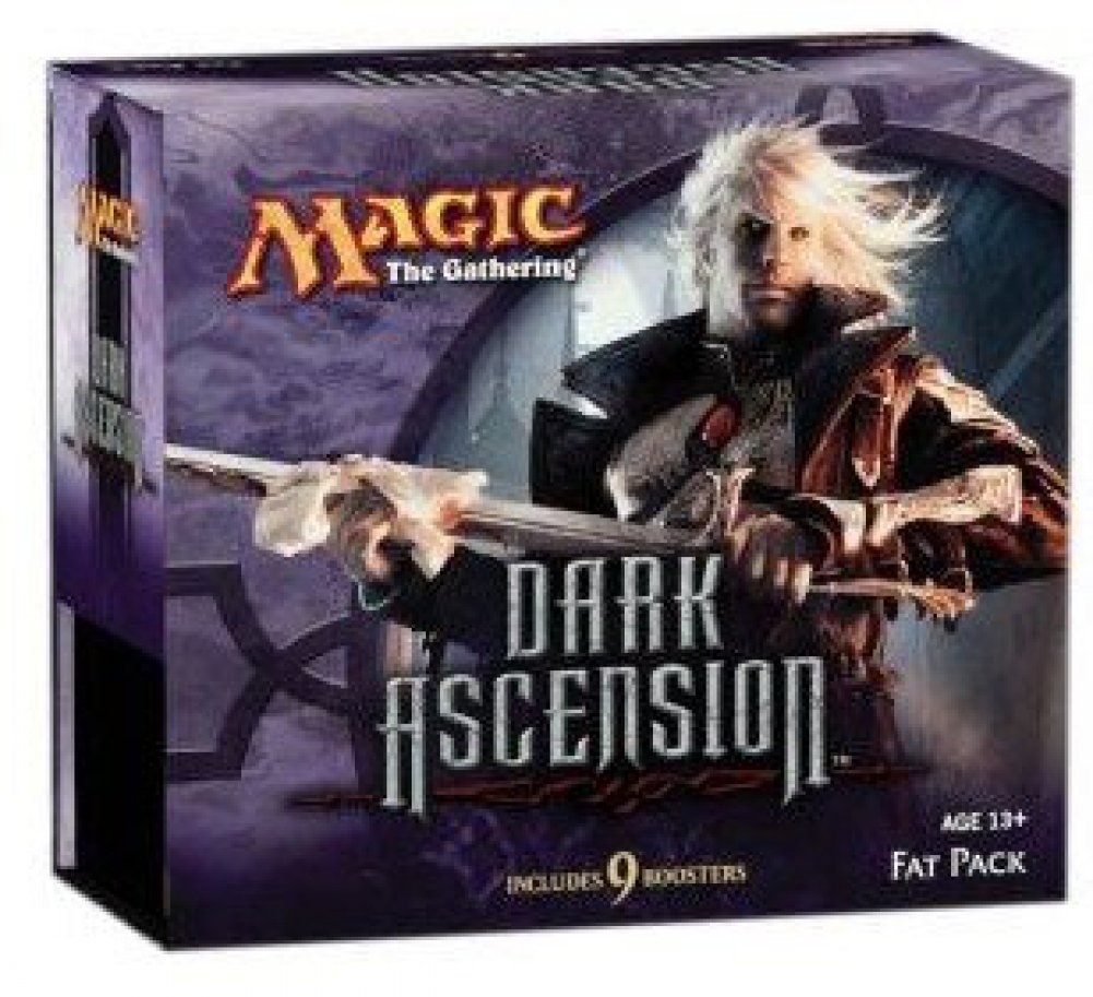 Magic the Gathering MTG Dark Ascension DKA Sealed Fat Pack - Complete Set for Collectors & Players - Perfect for Game Nights & Tournaments