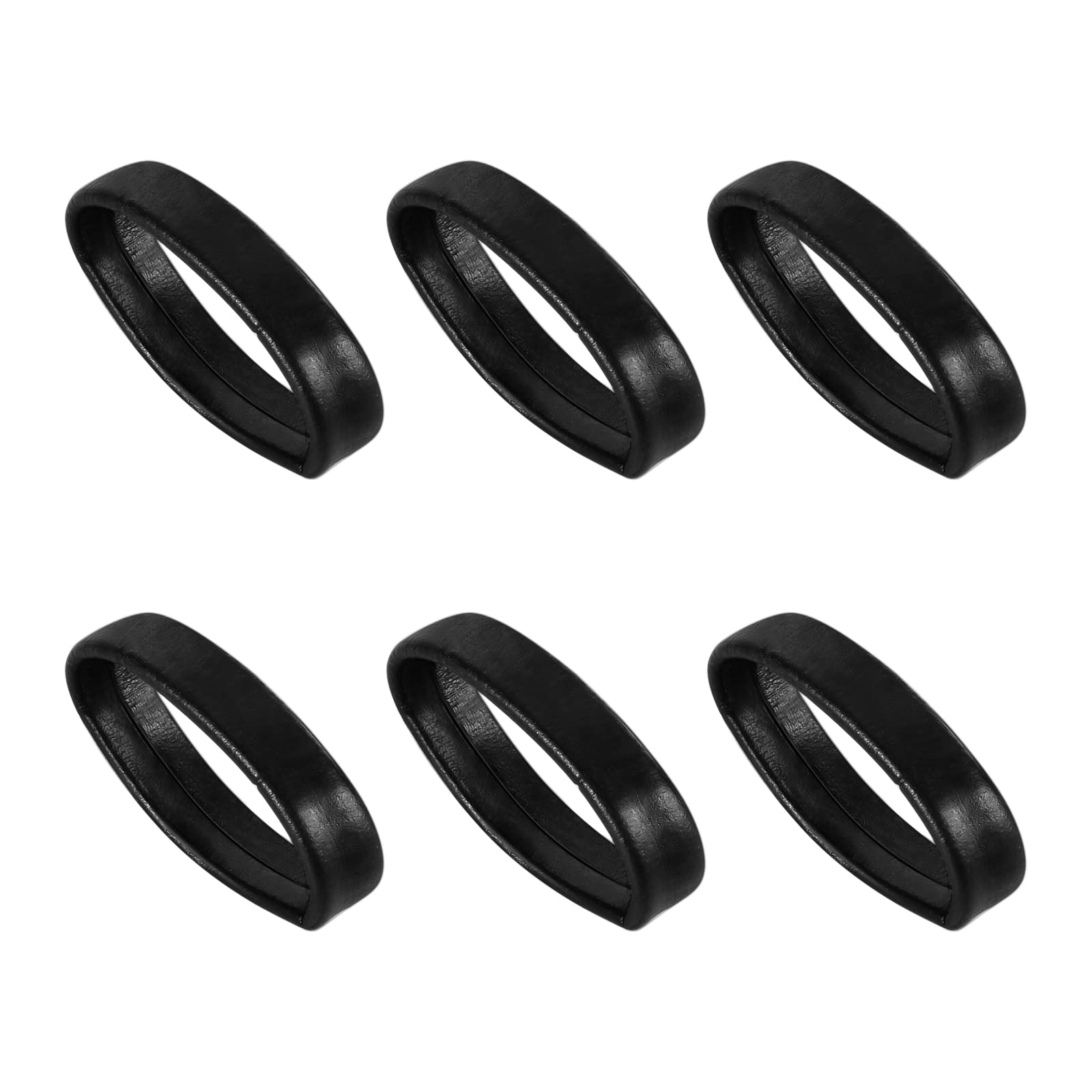 SAVITA 6pcs Watch Band Replacement Loop for Smart Watches - Wristband Fastener Rings for Daily Use