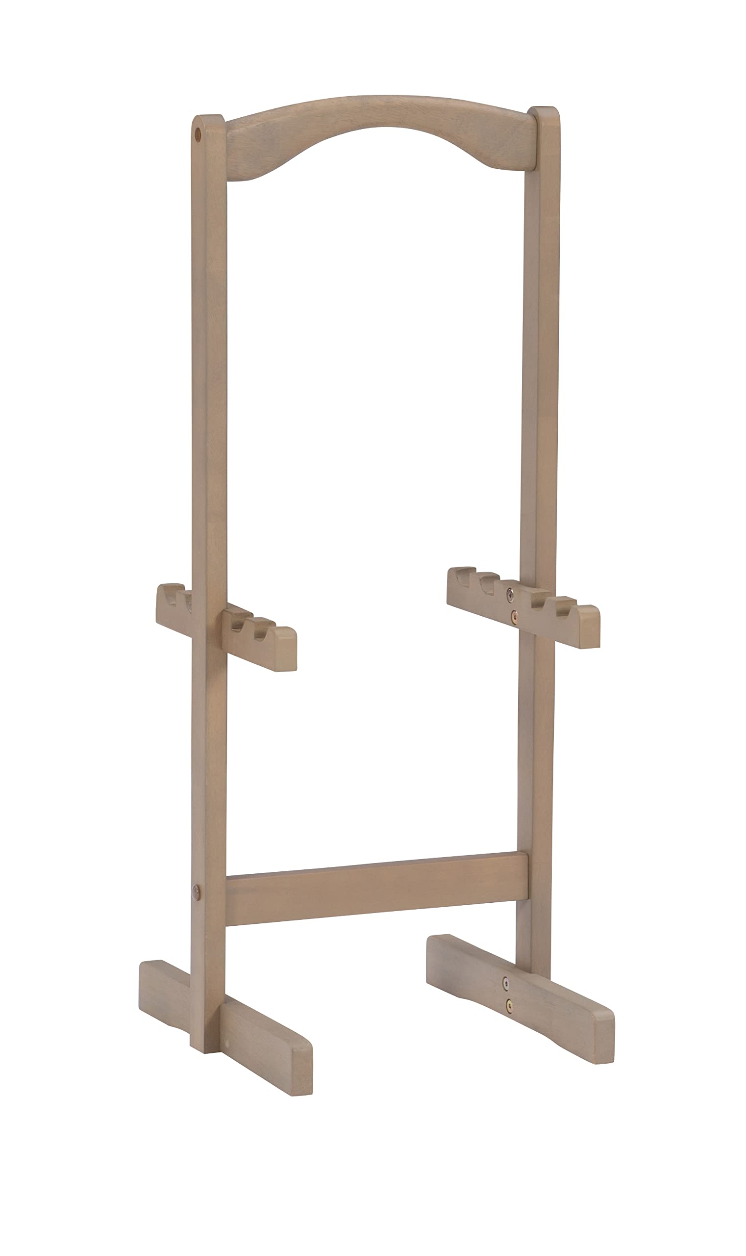 Linon Acacia Grace Tray Table Set in Driftwood Finish - Side Table with Storage Tray for Living Room, Bedroom, or Patio Decor