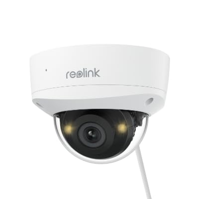 REOLINK RLC-540A 5MP Outdoor PoE Security Camera - 2.8mm Lens, 130° View Angle, IK10 Vandal Proof, Smart Motion Detection, Color Night Vision, 2-Way Audio, IP67 Weatherproof - Ideal for Home Surveillance, Business Security & Property Monitoring